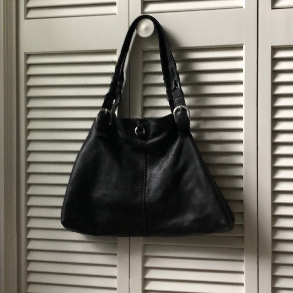 100% leather purse